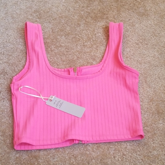 Pink Crop Top Size Small - Picture 2 of 5